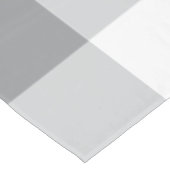 Nappe Motif gris et blanc En vichy (Angle)