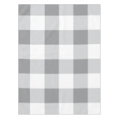 Nappe Motif gris et blanc En vichy (Devant)