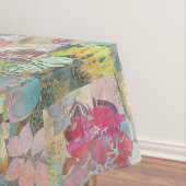 Nappe Motif grunge floral d'art (In Situ)