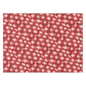 Nappe Motif grunge urbain de drapeau de la Suisse (Devant (Horizontal))