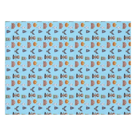 Nappe Motif Halloween activé (Devant (Horizontal))