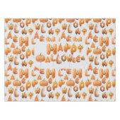 Nappe Motif Halloween de ballons (Devant (Horizontal))