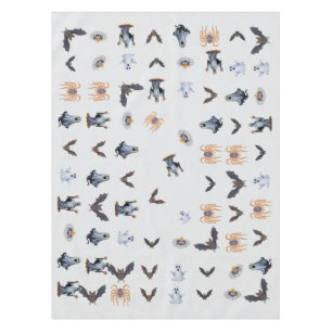 Nappe Motif Halloween de créatures
