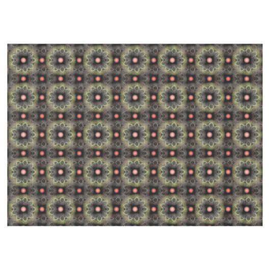 Nappe Motif harmonique visuel fractal (Devant (Horizontal))