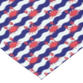 Nappe Motif heureux de crabes (Angle)