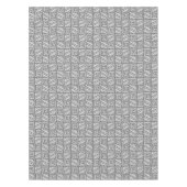 Nappe Motif Ikat Aztec - Nuances de gris / gris (Devant)