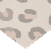 Nappe Motif imprimé léopard neutre (Angle)
