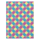 Nappe Motif jaune bleu violet (Devant)