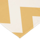 Nappe Motif Jaune Chevron Zigzag (Angle)