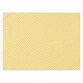 Nappe Motif jaune de contrôle de guingan (Devant (Horizontal))