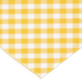 Nappe Motif jaune de contrôle de guingan (Angle)