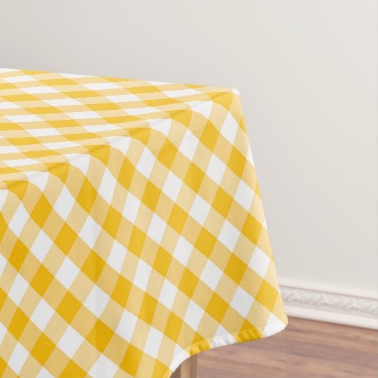 Nappe Motif jaune de contrôle de guingan (In Situ)
