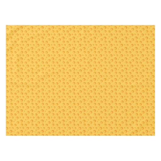 Nappe Motif jaune de fromage (Devant (Horizontal))