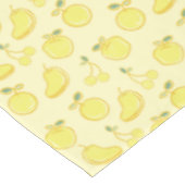 Nappe Motif JAUNE DE FRUITS DE LÉMON (Angle)