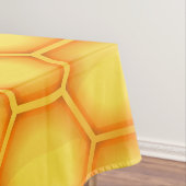 Nappe Motif jaune de nid d'abeilles (In Situ)