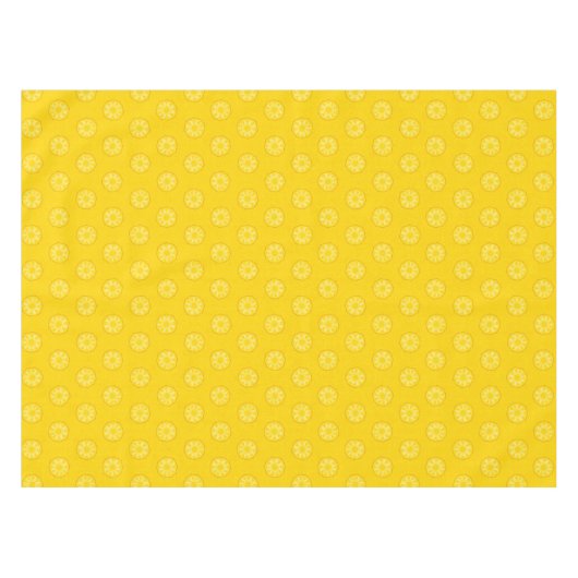 Nappe Motif jaune de tranches d'ananas (Devant (Horizontal))