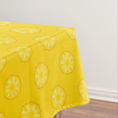 Nappe Motif jaune de tranches d'ananas (In Situ)
