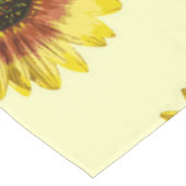 Nappe Motif jaune d'été de tournesols et d'abeilles de (Angle)