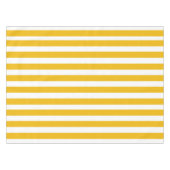 Nappe Motif jaune et blanc de rayures (Devant (Horizontal))