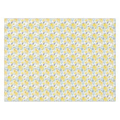 Nappe Motif jaune et bleu d'aquarelle (Devant (Horizontal))