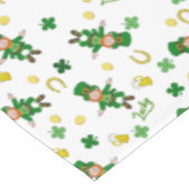 Nappe motif Jour de la Saint Patrick (Angle)
