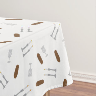 Nappe motif juif de Sabbat