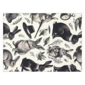 Nappe Motif lapin Vintage (Devant (Horizontal))