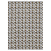 Nappe Motif Leopard & Peonies (Devant)