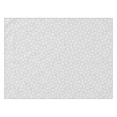 Nappe Motif linéaire noir et blanc - blanc (Devant (Horizontal))