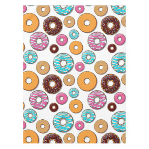 Nappe Motif lunatique de beignet lumineux