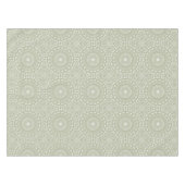 Nappe Motif Mandala Vert Sauge (Devant (Horizontal))