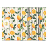 Nappe Motif Mango Aquarelle avec Feuilles verts (Devant (Horizontal))