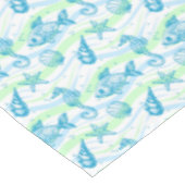 Nappe Motif marin de croquis (Angle)