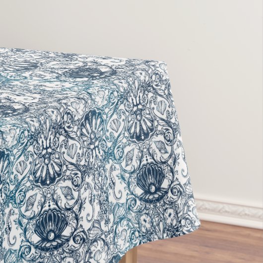 Nappe Motif marin vintage (In Situ)