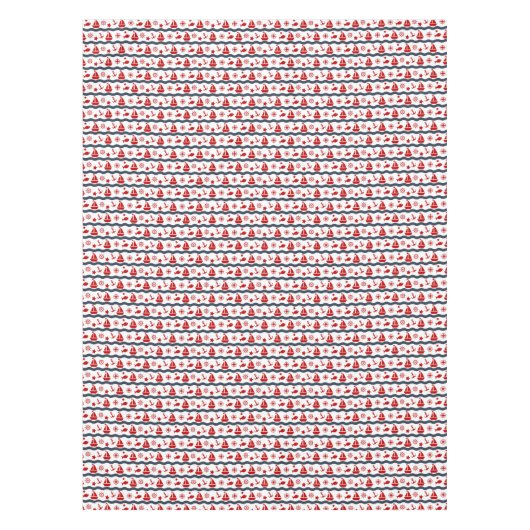 Nappe Motif maritime mignon (Devant)