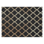 Nappe Motif marocain d'or moderne simple et élégant| (Devant (Horizontal))