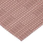 Nappe Motif marron tribal (Angle)