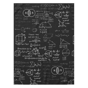 Nappe motif mathématique dessin de l'école de sciences g
