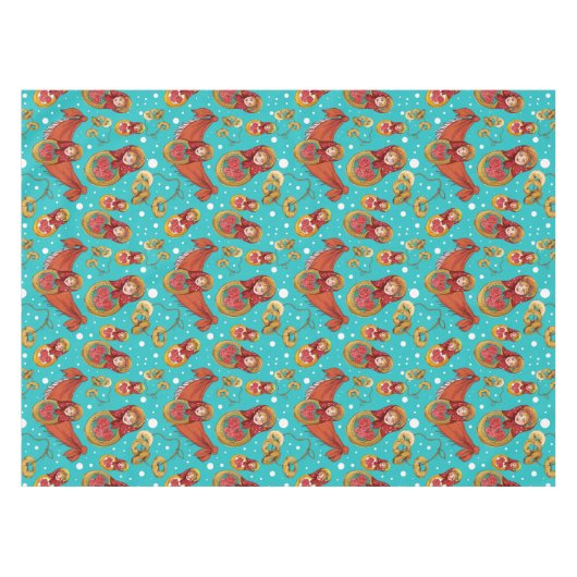 Nappe Motif Matreshka (Devant (Horizontal))