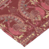 Nappe Motif médiéval Peacock du XIIe siècle (Angle)