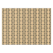 Nappe Motif méditerranéen grec Arabesque Brown (Devant (Horizontal))