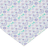 Nappe Motif mexicain d'art populaire de tuile d'oiseau (Angle)