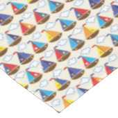 Nappe Motif mignon 2 de voilier (Angle)