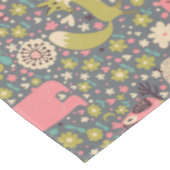Nappe Motif mignon d'animaux de forêt (Angle)