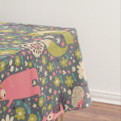 Nappe Motif mignon d'animaux de forêt (In Situ)
