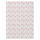Nappe Motif mignon d'arbre de Noël de vacances (Devant)