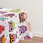 Nappe Motif mignon d'arrière - plan de hibou pour des (In Situ)