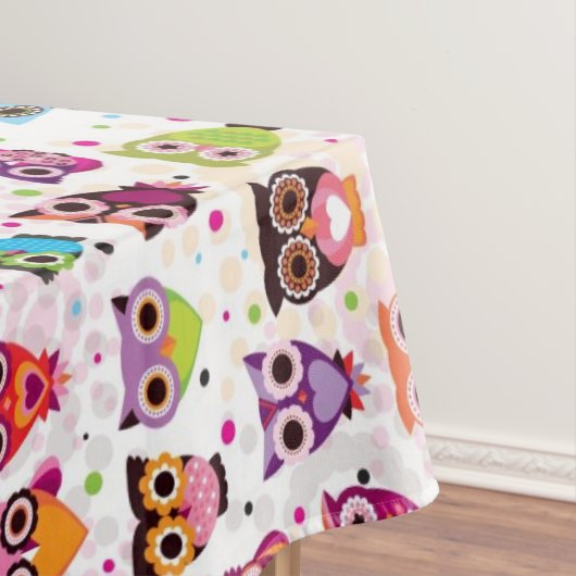 Nappe Motif mignon d'arrière - plan de hibou pour des (In Situ)