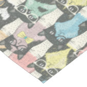 Nappe Motif mignon de chats de hippie (Angle)