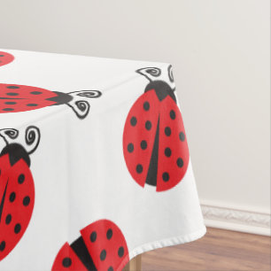 Nappe Motif mignon de coccinelle